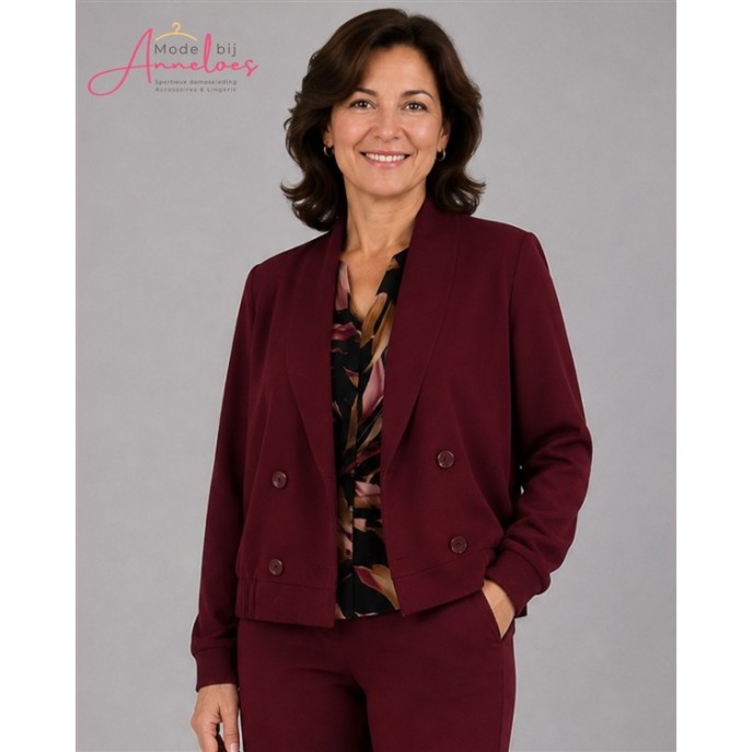 Batida Blazer Bomber 2566 Burgundy Batida Blazer Bomber 2566 Burgundy